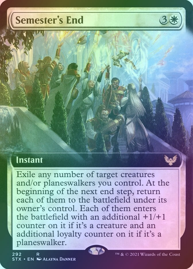 Semester's End (STX) (292) / Extended Art / Foil