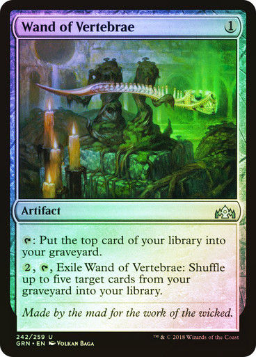 Wand of Vertebrae (GRN) (242) / Foil