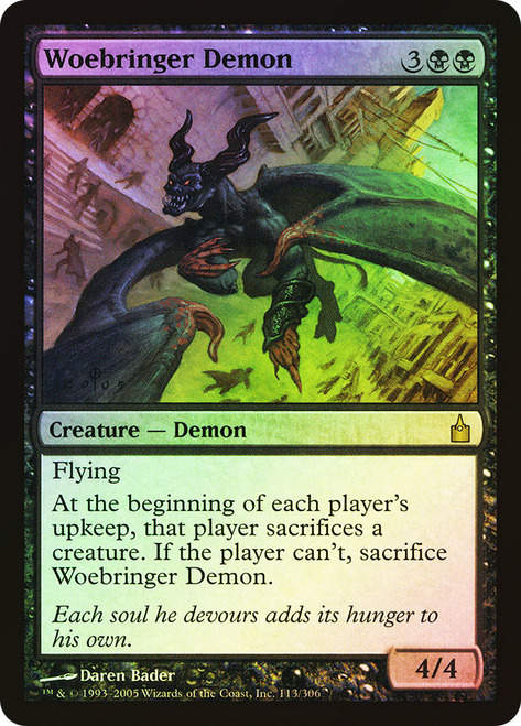 Woebringer Demon (rav) / Foil