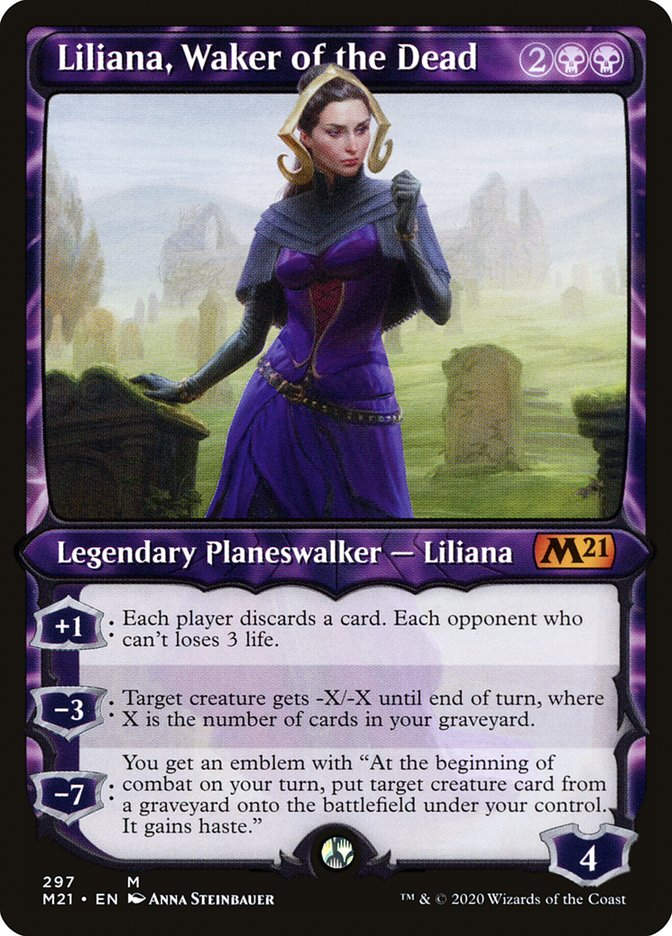 Liliana, Waker of the Dead (M21) (297) / Showcase