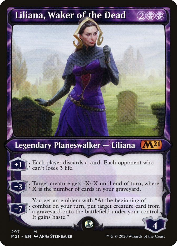 Liliana, Waker of the Dead (M21) (297) / Showcase