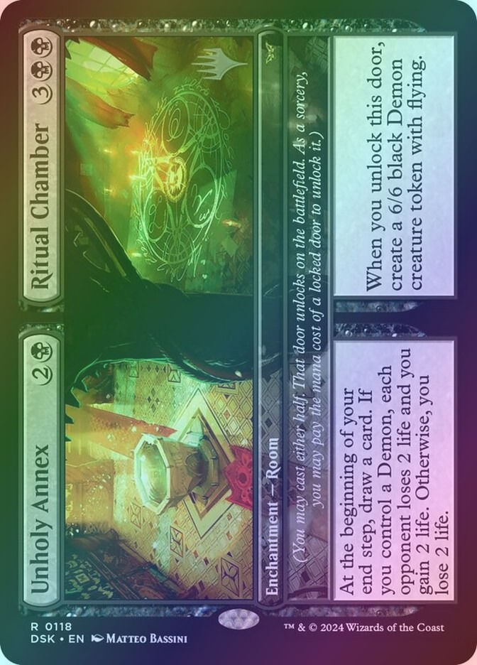 Unholy Annex // Ritual Chamber (PDSK) (118p) / Foil