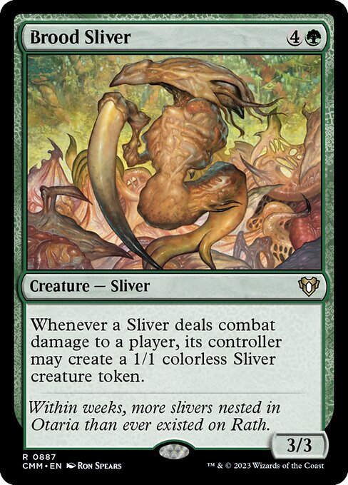 Brood Sliver (cmm) (Commander Deck)