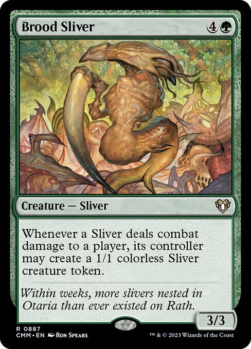 Brood Sliver (cmm) (Commander Deck)