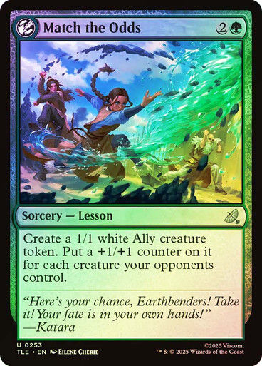 Match the Odds (TLE) (253) / Foil