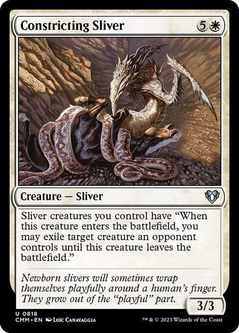 Constricting Sliver (cmm) (Commander Deck)