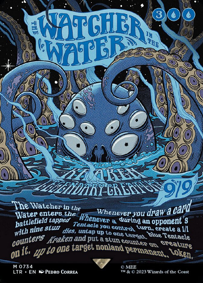 The Watcher in the Water (LTR) (734) / Borderless