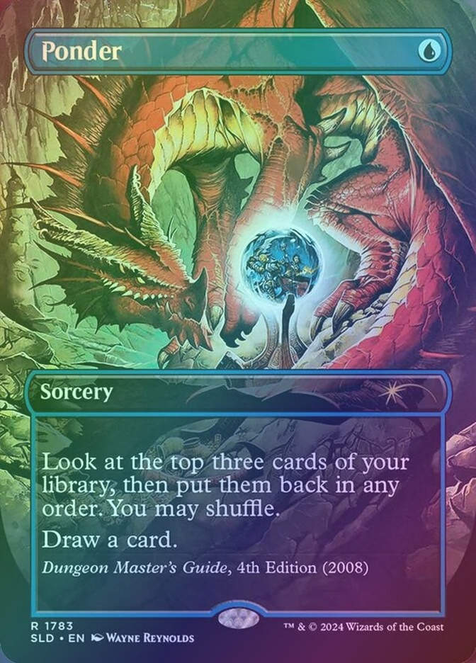 Ponder (SLD) (1783) / Borderless / Foil