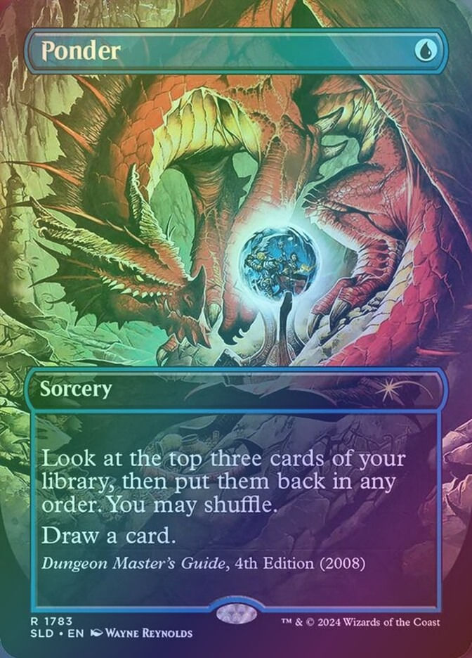 Ponder (SLD) (1783) / Borderless / Foil