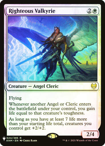 Righteous Valkyrie (pagl) / Foil