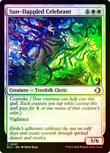 Sun-Dappled Celebrant (ECL) (37) / Foil