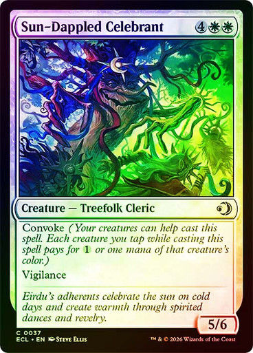 Sun-Dappled Celebrant (ECL) (37) / Foil