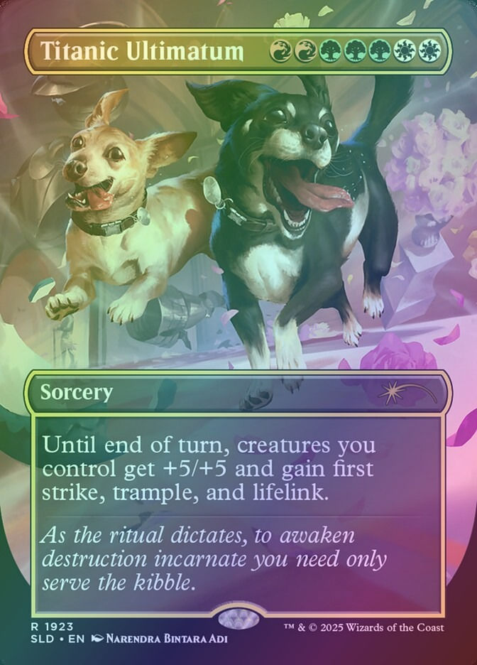 Titanic Ultimatum (SLD) (1923) / Borderless / Foil