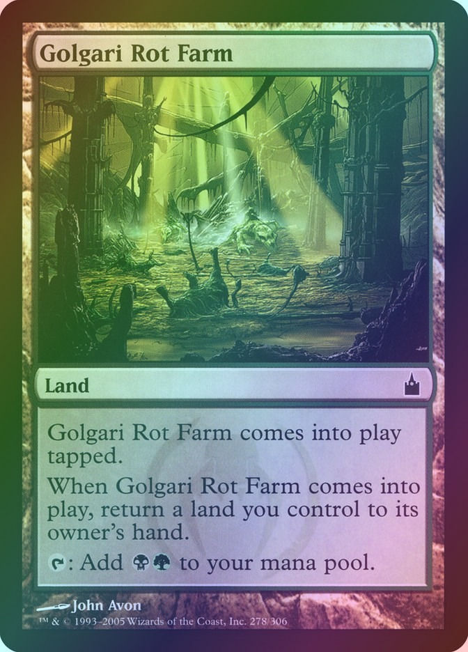 Golgari Rot Farm (RAV) (278) / Foil