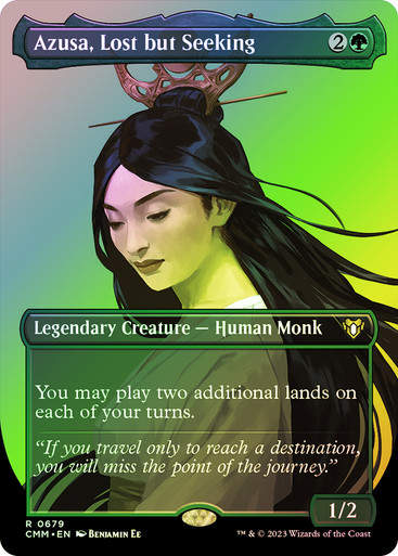 Azusa, Lost but Seeking (cmm) / Borderless / Foil