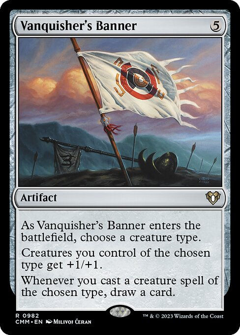 Vanquisher's Banner (cmm) (Commander Deck)