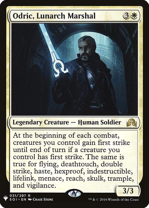 Odric, Lunarch Marshal (PLST) (SOI-31)