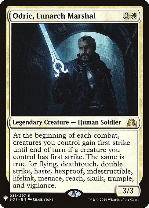 Odric, Lunarch Marshal (PLST) (SOI-31)