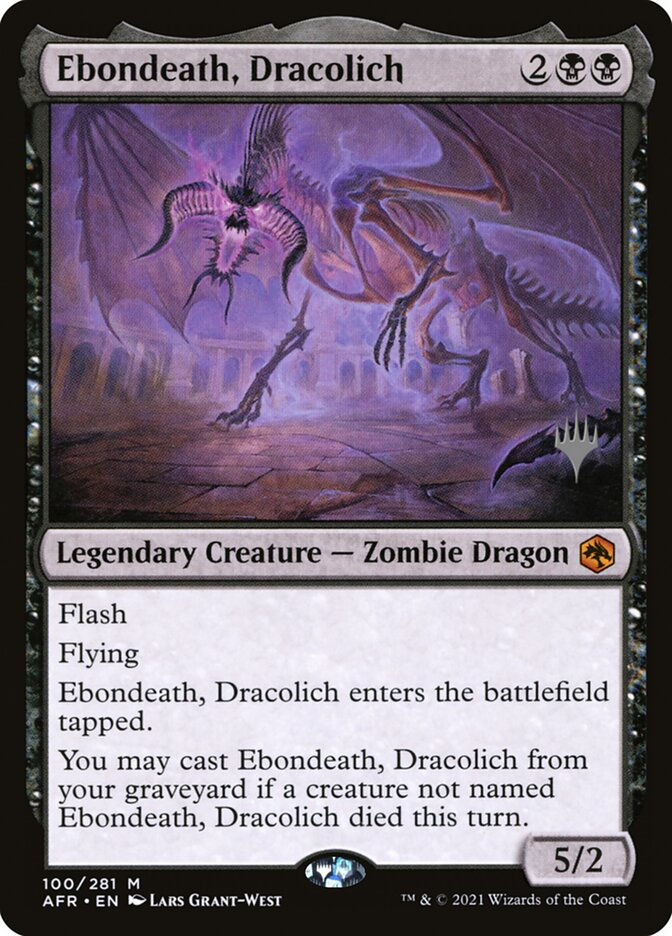 Ebondeath, Dracolich (PAFR) (100p)