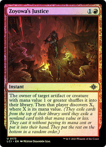 Zoyowa's Justice (lci) / Foil
