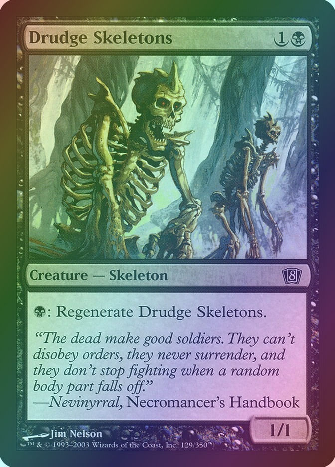 Drudge Skeletons (8ED) (129★) / Foil