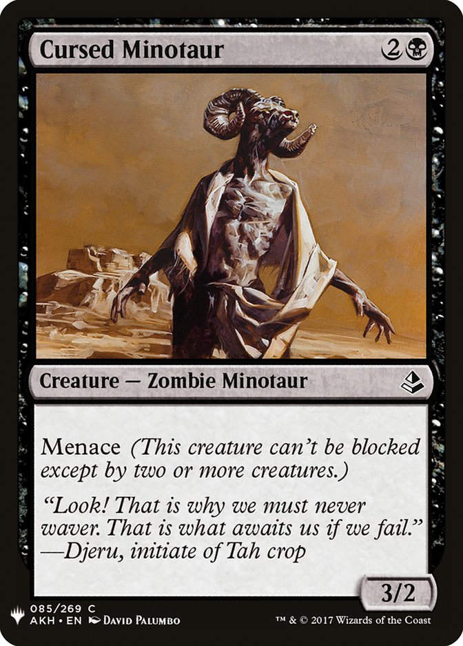 Cursed Minotaur (MYS)