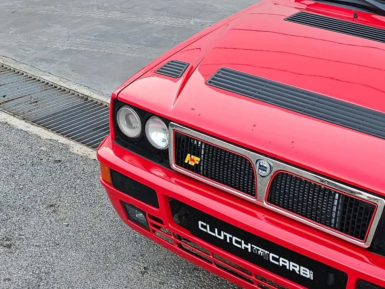 Lancia Delta Integrale HF Model Grille Hood Right And Left Bonnet Vent Right