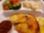 Tilapia with one side dish