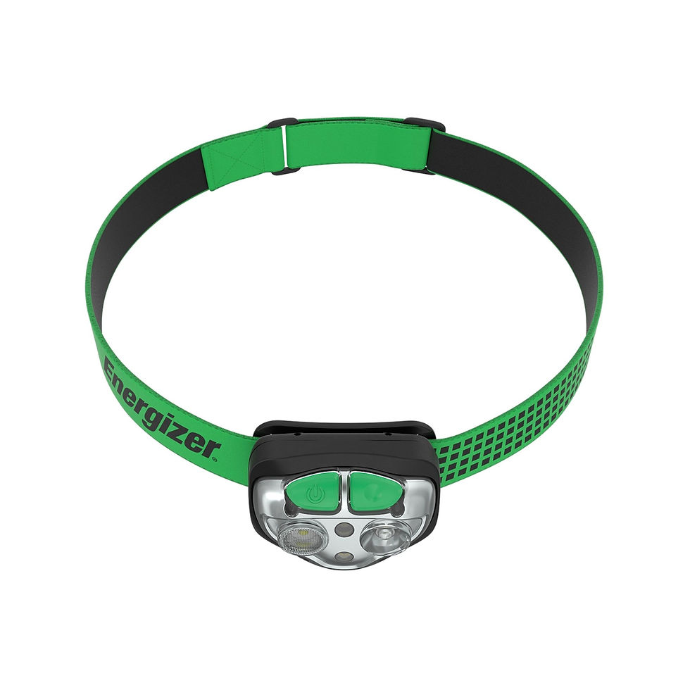 Thumbnail: Energizer Headlight 400 Lumens Vision Recharge Green 