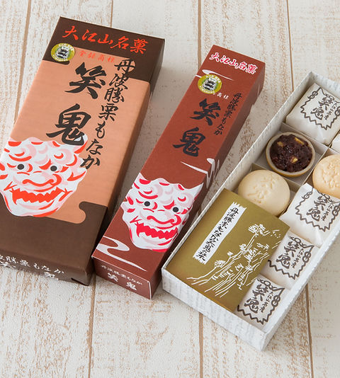 笑鬼もなか | 大江駅売店オンラインショップ