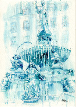 Fontaine place Royale