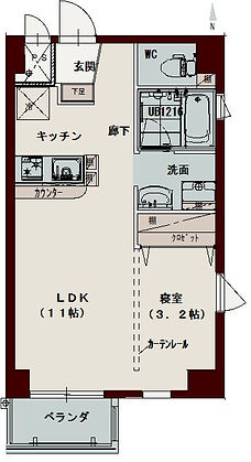 レイアウト1号室