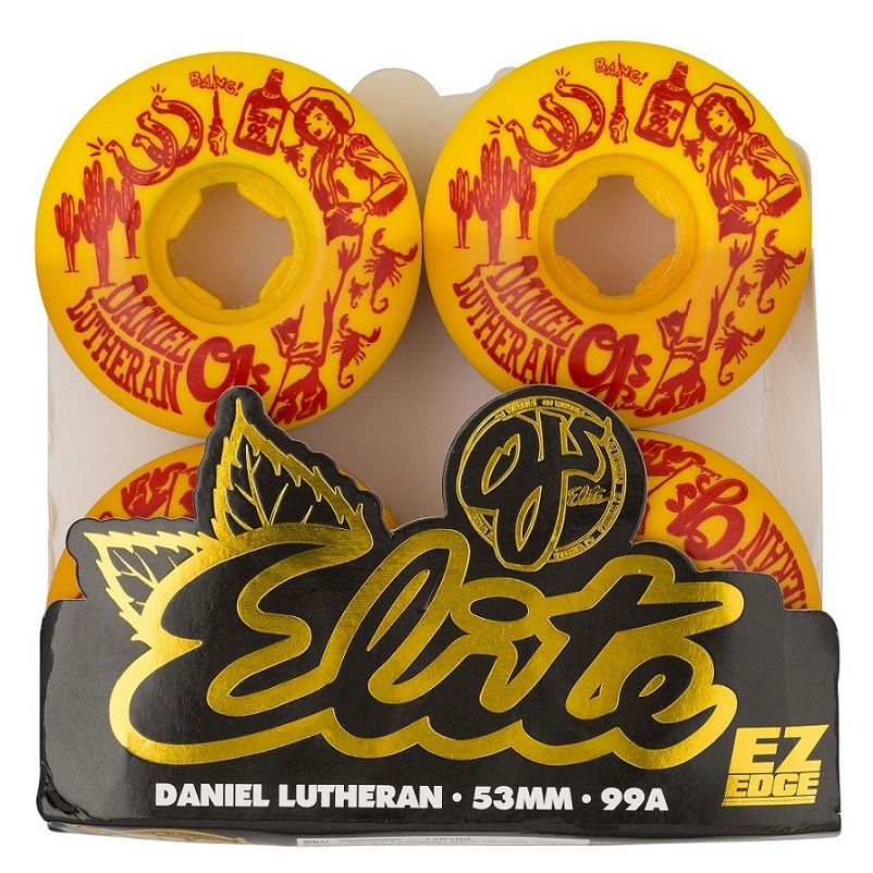 縮圖：OJ WHEELS - 53MM DANIEL LUTHERAN ELITE ORANGE YELLOW EZ EDGE 99A