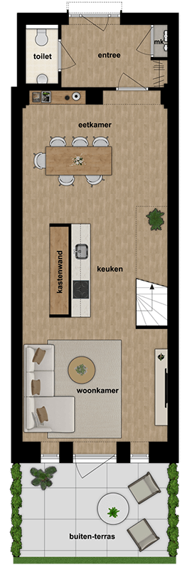 Wonen in de Mariakerk in Boekend