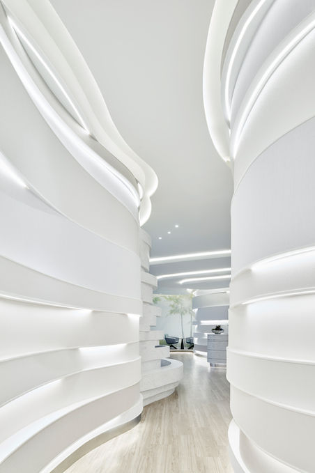 concept en ontwerp business lounge Chagall op Sheremetyevo international airport by M+R