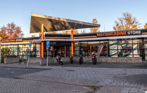 Actie bij Motorkledingstore Eindhoven
