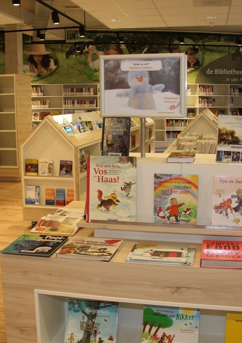 interieur bibliotheek Cultuurhuis Krimpen aan de Lek