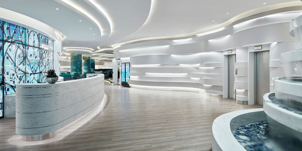 concept en ontwerp business lounge Chagall op Sheremetyevo international airport by M+R