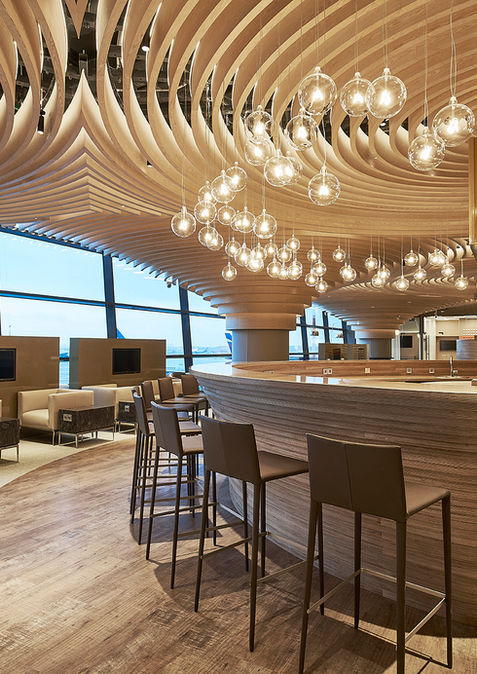 Concept en ontwerp voor een business lounge op Sheremetyevo international airport by M+R