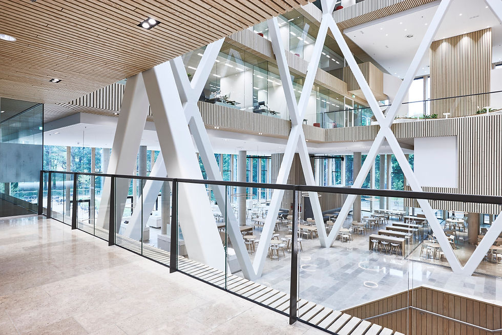 Hoofdkantoor van Canon Production Printing in Venlo, interieurarchitectuur M+R