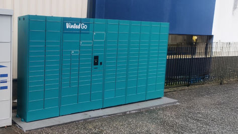 Eerste Vinted pakketwand in Venlo bij Storagepark