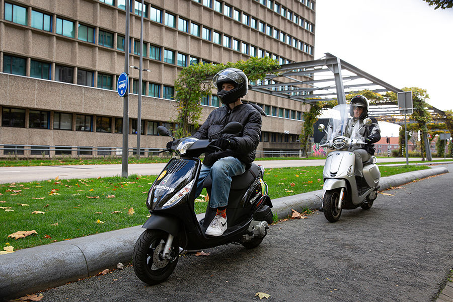 Scooter rijbewijs bij rijschool Wildenberg