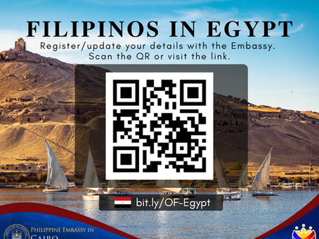 OF REGISTRATION (EGYPT, DJIBOUTI AND ERITREA)