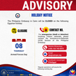 Holiday Notice