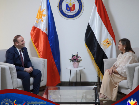 AMB. AVIQUIVIL RECEIVES CHAMBERLAIN OF THE PRESIDENCY FOR PH INDEPENDENCE DAY