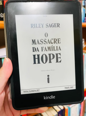 capa livro o massacre da familia hope
