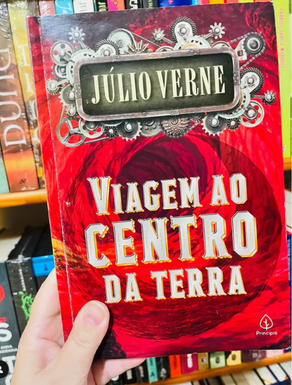 capa livro viagem ao centro da terra