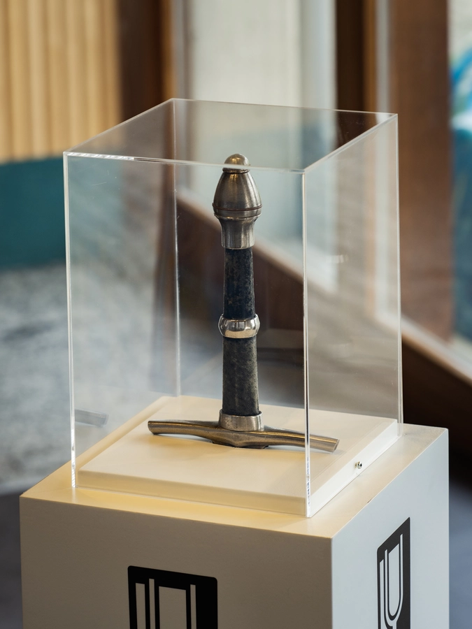 Objet exposé pour le jeu interactif - Personnage de Antoine, le chevalier