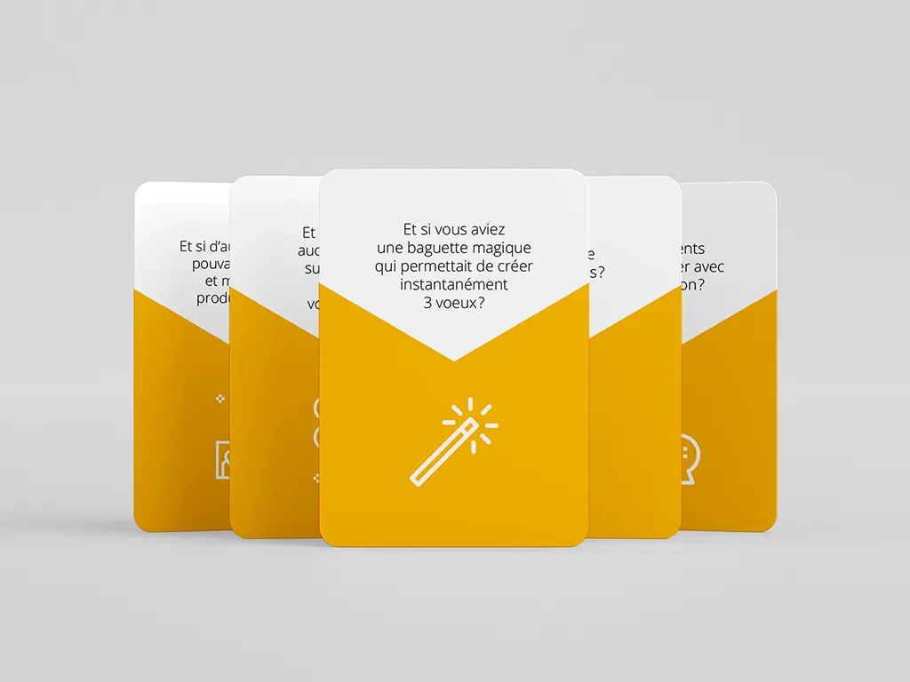 Jeu de cartes Déclic pour booster vos idées lors de brainstorming