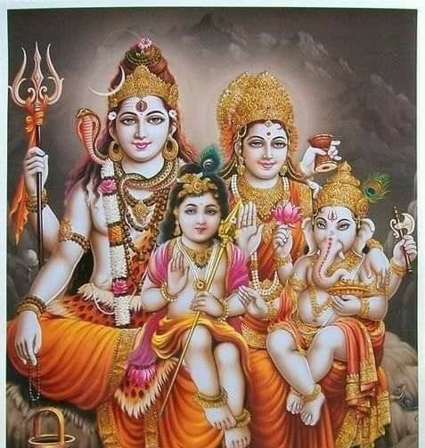 Cerimônia Shiva e Ganesha